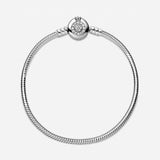 Crown O Snake Chain Bracelet Womens DIY Accessories Female Birthday Jewelry Gift