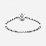 Crown O Snake Chain Bracelet Womens DIY Accessories Female Birthday Jewelry Gift