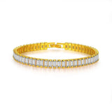 Lab Diamond CZ Necklace Cuban Chain Party Wedding Jewelry