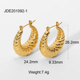 Croissant Hoop Earrings Small Circle Rouge Party Jewelry
