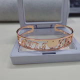 Personalized Women's Name Bracelet in Stainless Steel