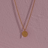Stainless Steel Planet Pendant Necklace for Women