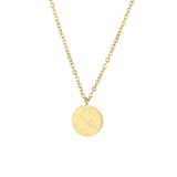 Stainless Steel Planet Pendant Necklace for Women