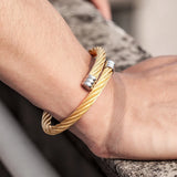 Adjustable Stainless Steel Cable Wire Bracelet