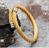 Adjustable Stainless Steel Cable Wire Bracelet