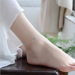 Vintage 925 Sterling Silver Star Bracelets Anklets