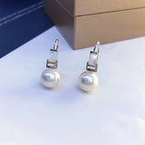 925 Silver Earring Findings for Agate Beads 3 Pairs