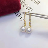925 Sterling Silver Earrings Findings for Agate Crystal Beads 3 Pairs