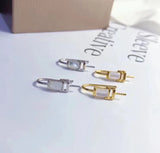 925 Silver Earring Findings for Agate Beads 3 Pairs