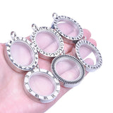 Memory Living Medaillon Relicario Floating Charms Necklace
