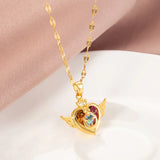 Stylish Stainless Steel Necklace for Women Pendant Chain Jewelry