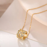 Stylish Stainless Steel Necklace for Women Pendant Chain Jewelry