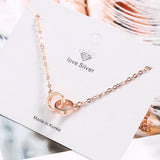 Sweet Style Lucky Clover Crystal Women Bracelet 925 Sterling Silver Bangle