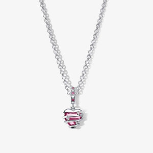 True Love Necklace Set For Womens DIY Spiral Heart Charm Necklaces Jewelry