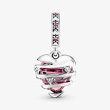 True Love Necklace Set For Womens DIY Spiral Heart Charm Necklaces Jewelry