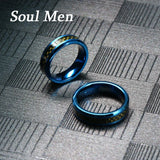 Tungsten Rings With Carbon Fiber Inlay