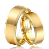 Tungsten Rings Wedding Bands For Women Men Couples Engagement Holiday