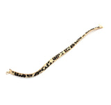 Vintage Leopard-print Leather Choker Necklace Women Jewelry