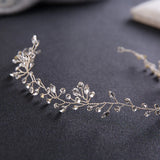 Water Drop Crystal Hair Accessories Headband for Women