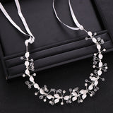 Baroque Rhinestone Crystal Headband for Wedding