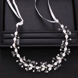 Baroque Rhinestone Crystal Headband for Wedding