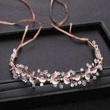 Baroque Rhinestone Crystal Headband for Wedding