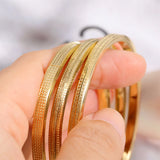 Zircon Inlaid Circular Cuff Bangle Bracelet for Women