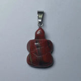 12pcs Natural Stone Crystal Quartz Turtle Pendant Charm Necklace
