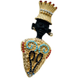 Baroque Enamel Pin Witchcraft Supplies Brooch Women Accessories