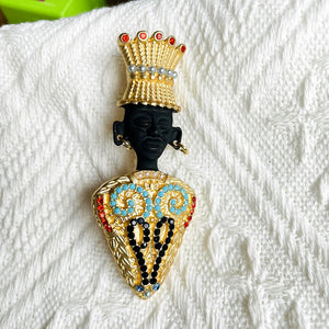 Baroque Enamel Pin Witchcraft Supplies Brooch Women Accessories