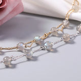 Moonstone Bracelet 925 Silver Jewelry for Women