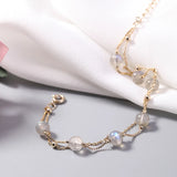 Moonstone Bracelet 925 Silver Jewelry for Women