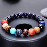 Galaxy Solar System Beads Bracelet Universe Chakra Yoga Lover Jewelry