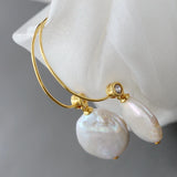 Baroque Pearl 925 Silver Earrings