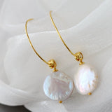 Baroque Pearl 925 Silver Earrings