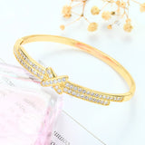 Colorful Zircon Bracelet Geometry Crystal Jewelry Gift for Women