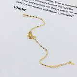 Butterfly Charm Bracelet 925 Silver Jewelry 18K Plated