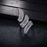Cubic Zirconia Baguette Ring Gold-color Rings for Girl Gift