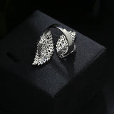 CZ Butterfly Wings Wedding Ring for Women
