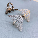 CZ Round Stone Gold-color Ring for Women