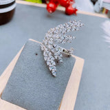 CZ Round Stone Gold-color Ring for Women