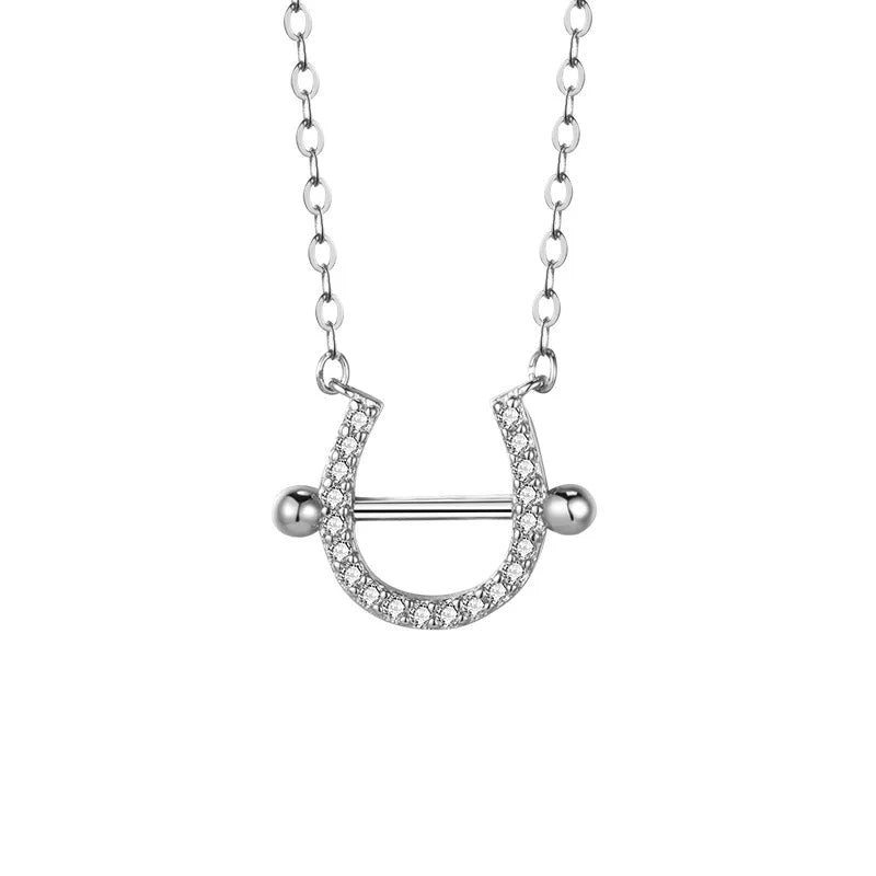 925 Sterling Silver Women's Necklace Jewelry Pendants Chains Accessories