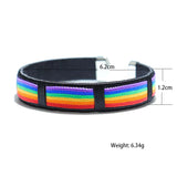 Colorful Wrap Bracelet 1.2cm Width Bangle Wristband