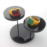 Men's 24k Couple Engagement Wedding Rings Jewelry