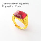 Men's 24k Couple Engagement Wedding Rings Jewelry