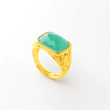 Men's 24k Couple Engagement Wedding Rings Jewelry