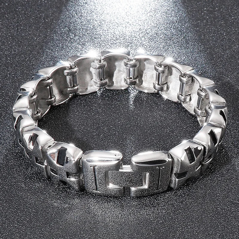 316L Stainless Steel Men's Bracelet Creative Design