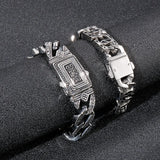 Retro Totem Stainless Steel Bracelet for Men