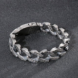 Retro Totem Stainless Steel Bracelet for Men