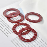 Round Acrylic/Resin Earrings/Necklace Charms DIY Jewelry Pendants